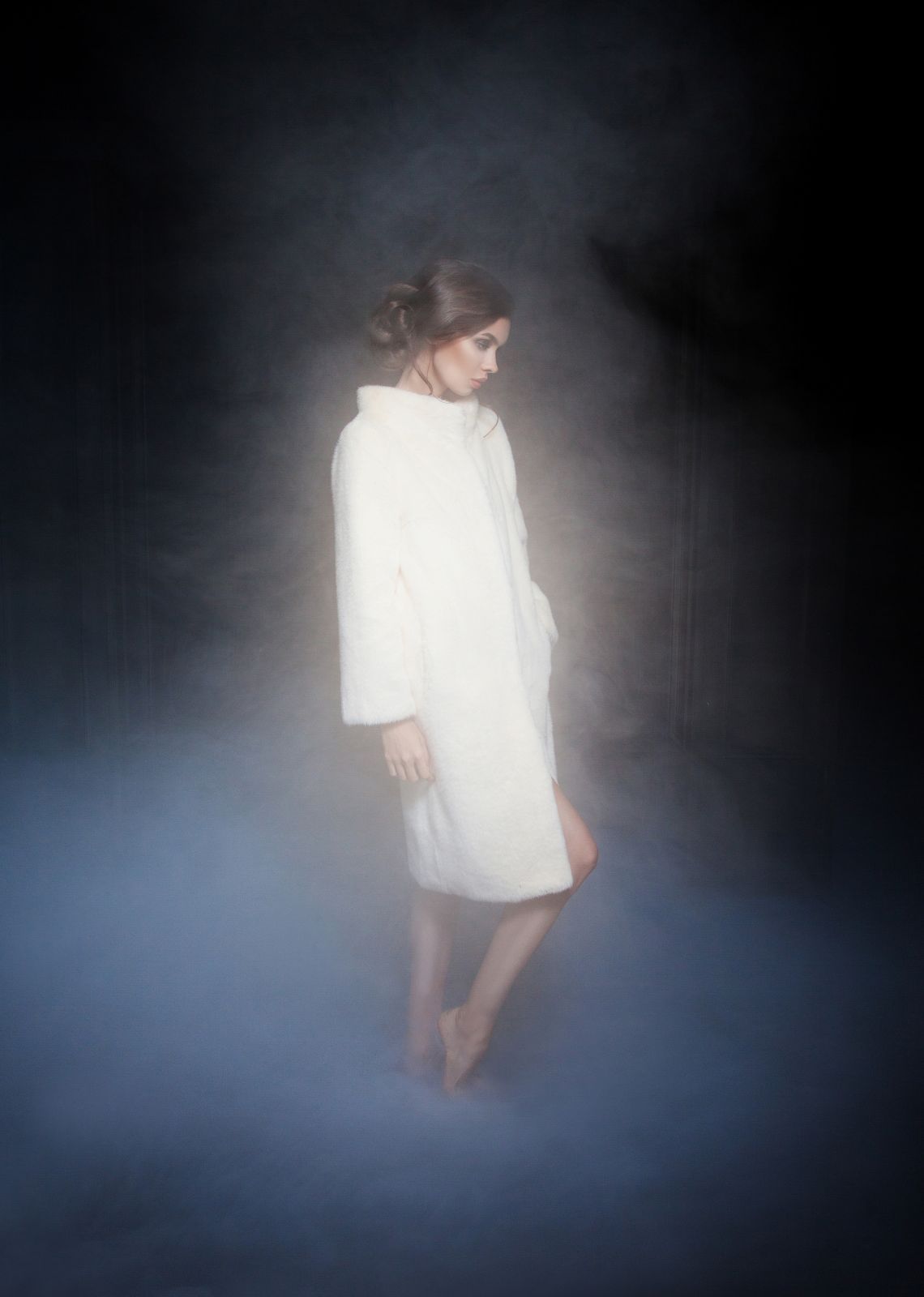 Photo #4 - Jacket eco fur Tissavel - mink pearl