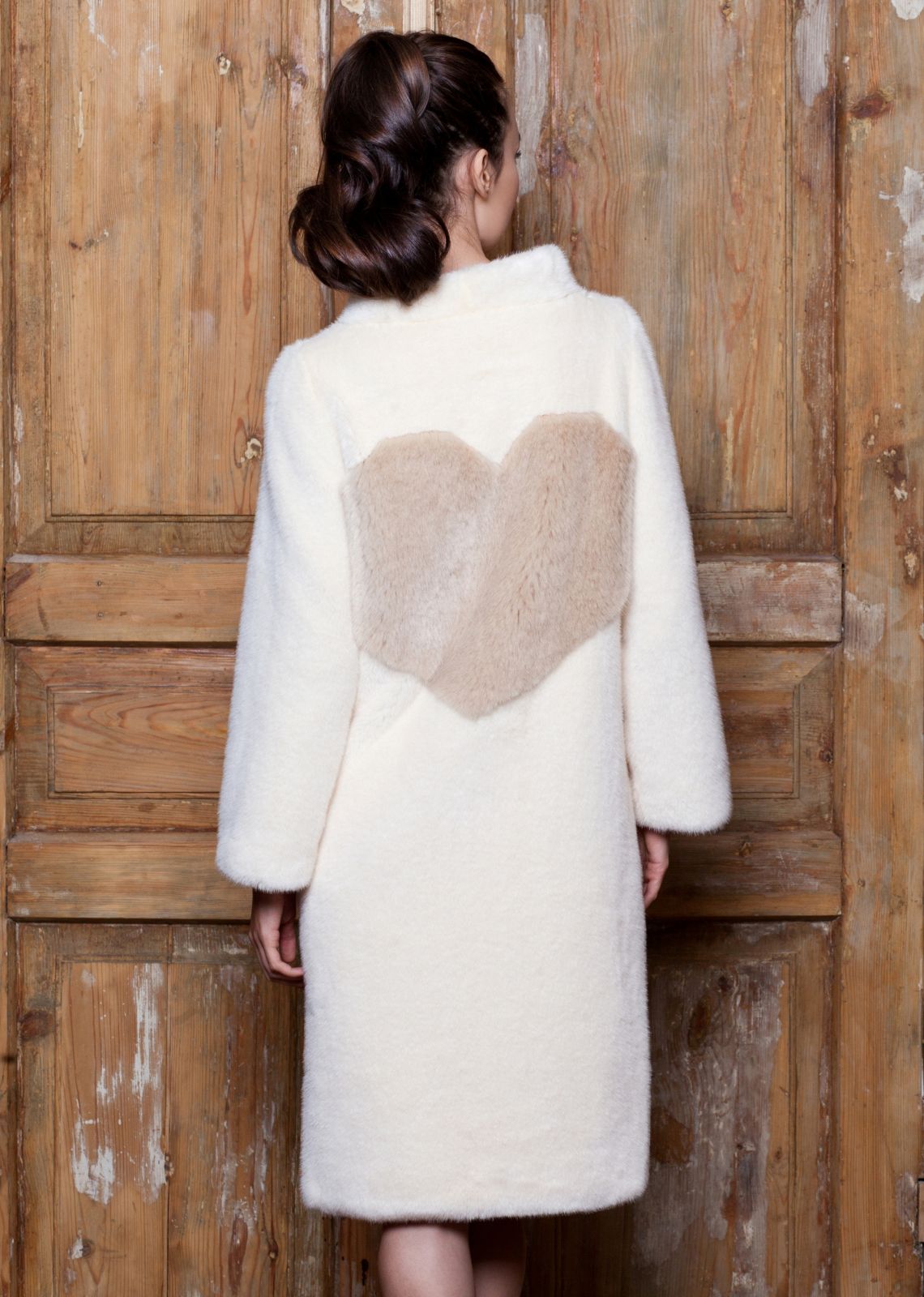 Photo #1 - Jacket eco fur Tissavel - mink pearl