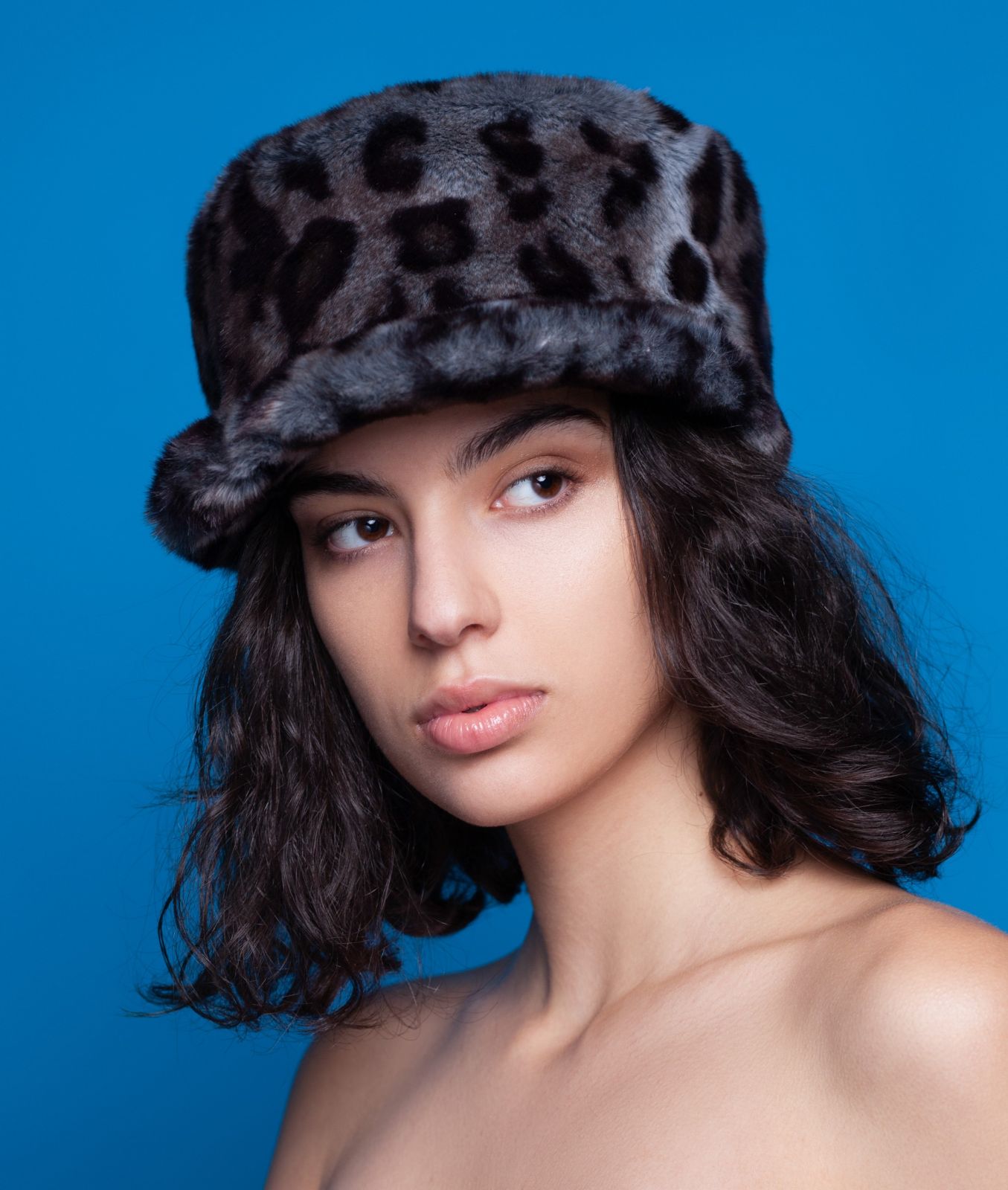 Photo #1 - Cap eco fur Tissavel - snow leopard