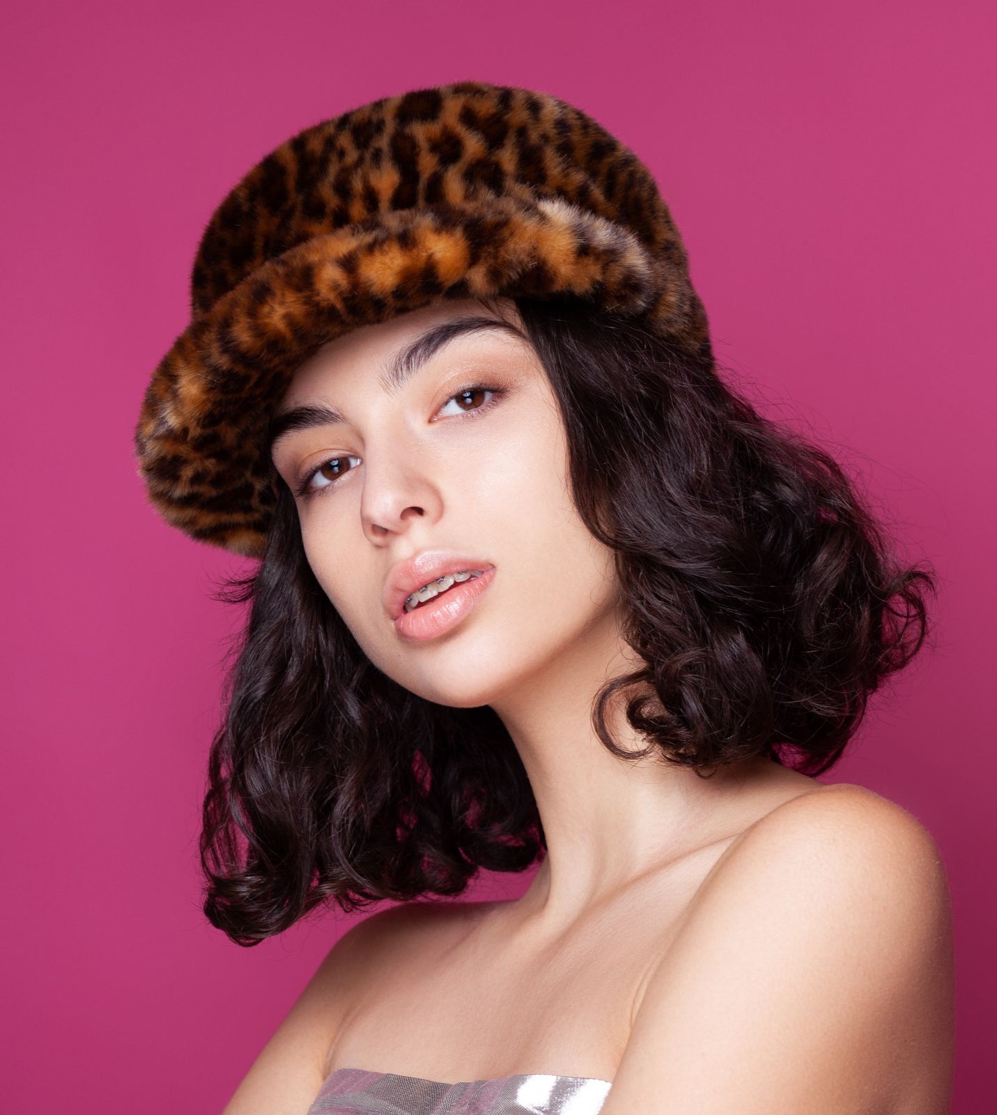 Photo #2 - Cap eco fur Tissavel - leopard